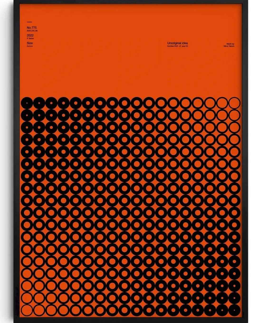 Mid Century Bilder Orange Retro