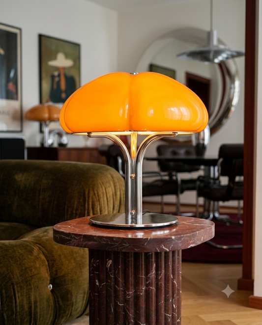 Bauhaus Kürbis Lampe