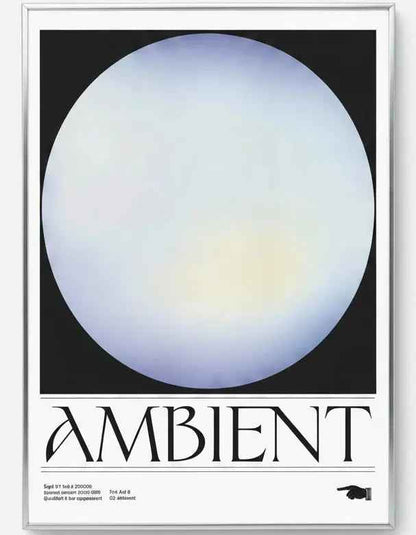 Mid Century Bilder – Ambient blue Bild