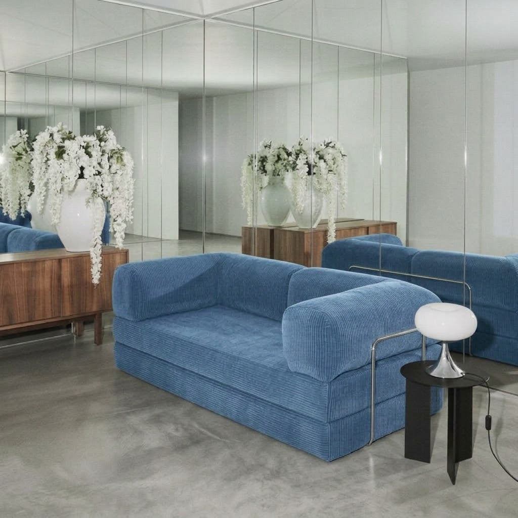 Retro Modular Pit -Schlaf/Lounge Sofa