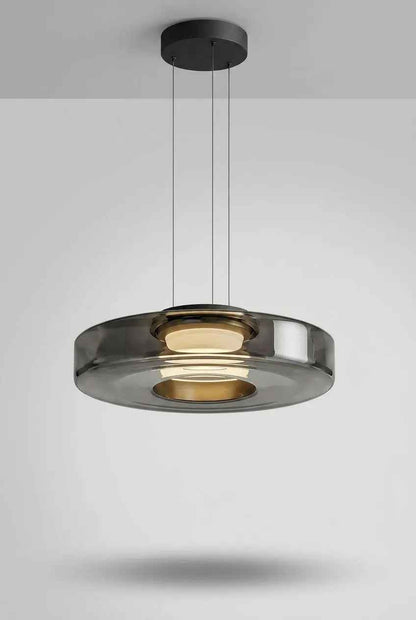 NovaRing Lampe Einzig aus Glas
