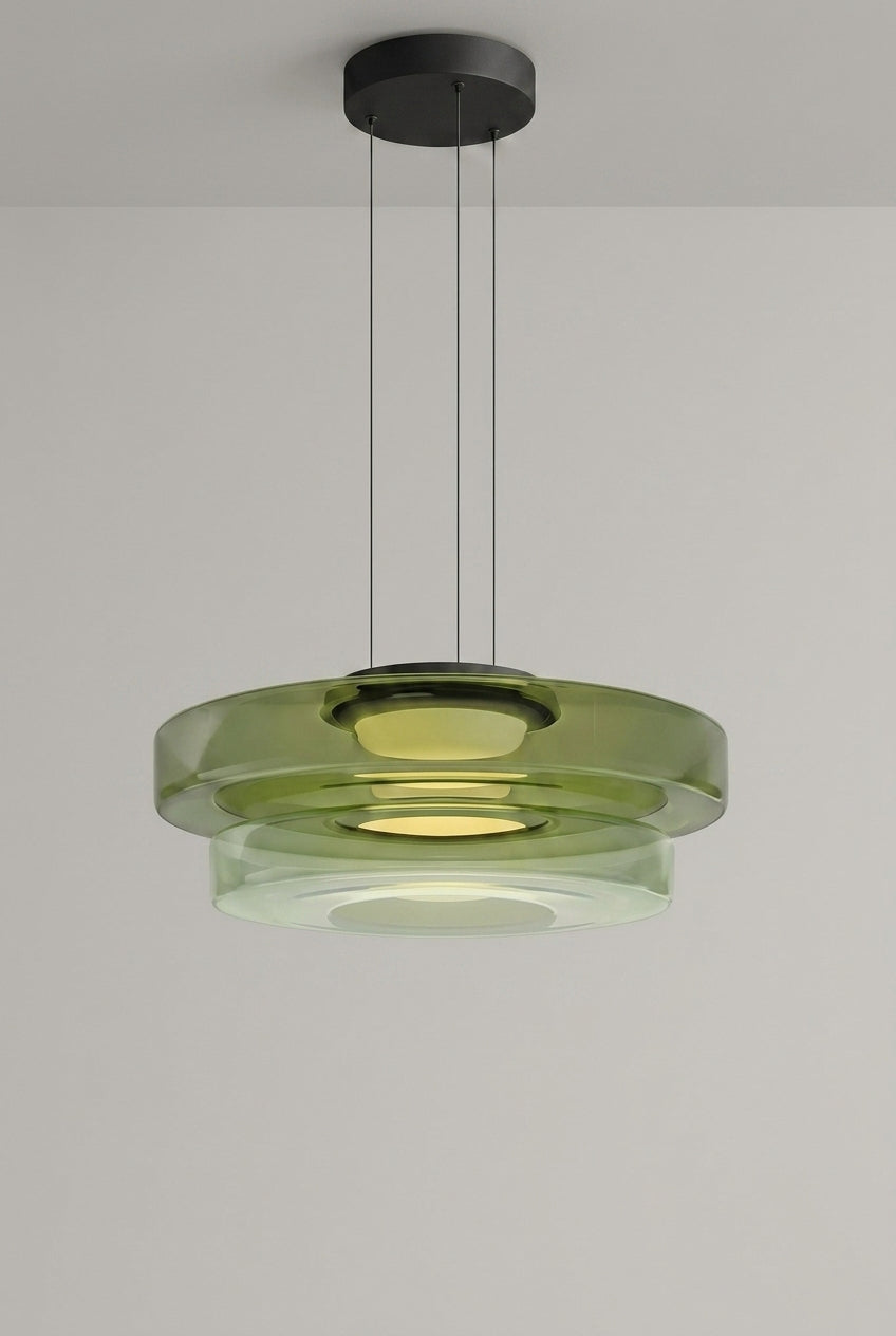 NovaRing Lampe Einzig aus Glas