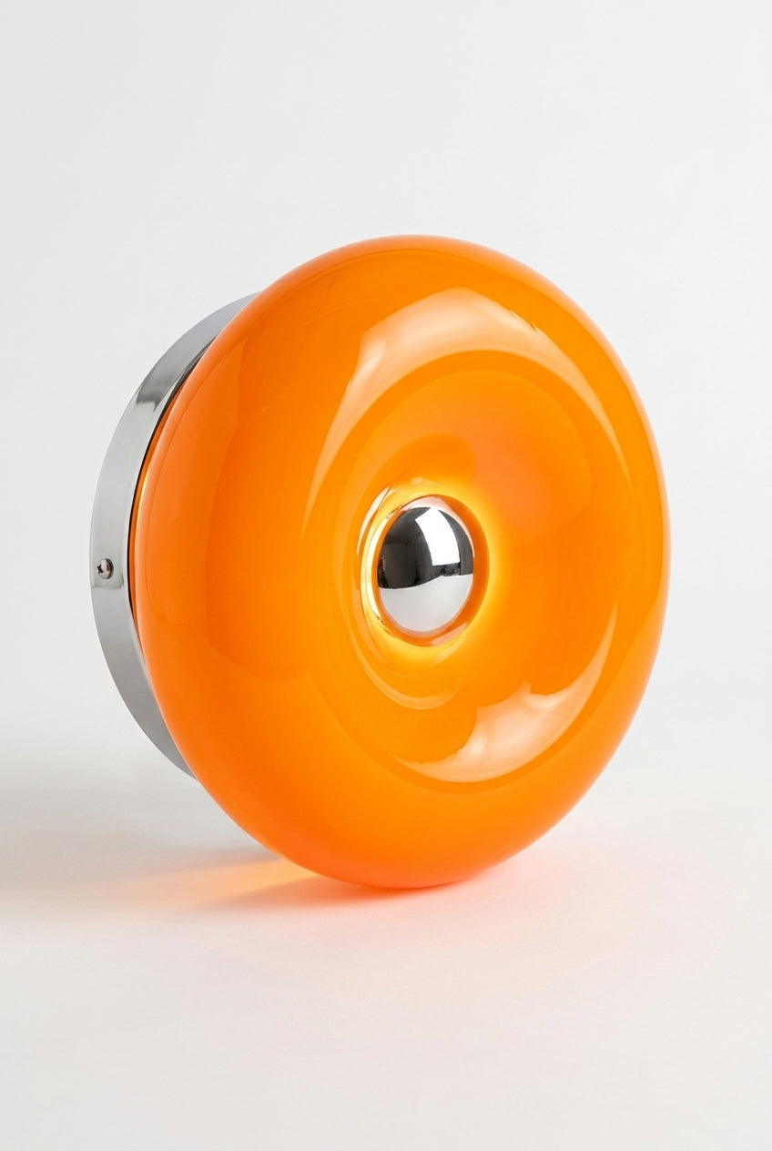 Dimmbare Hochwertige Donut Lampe aus Glas