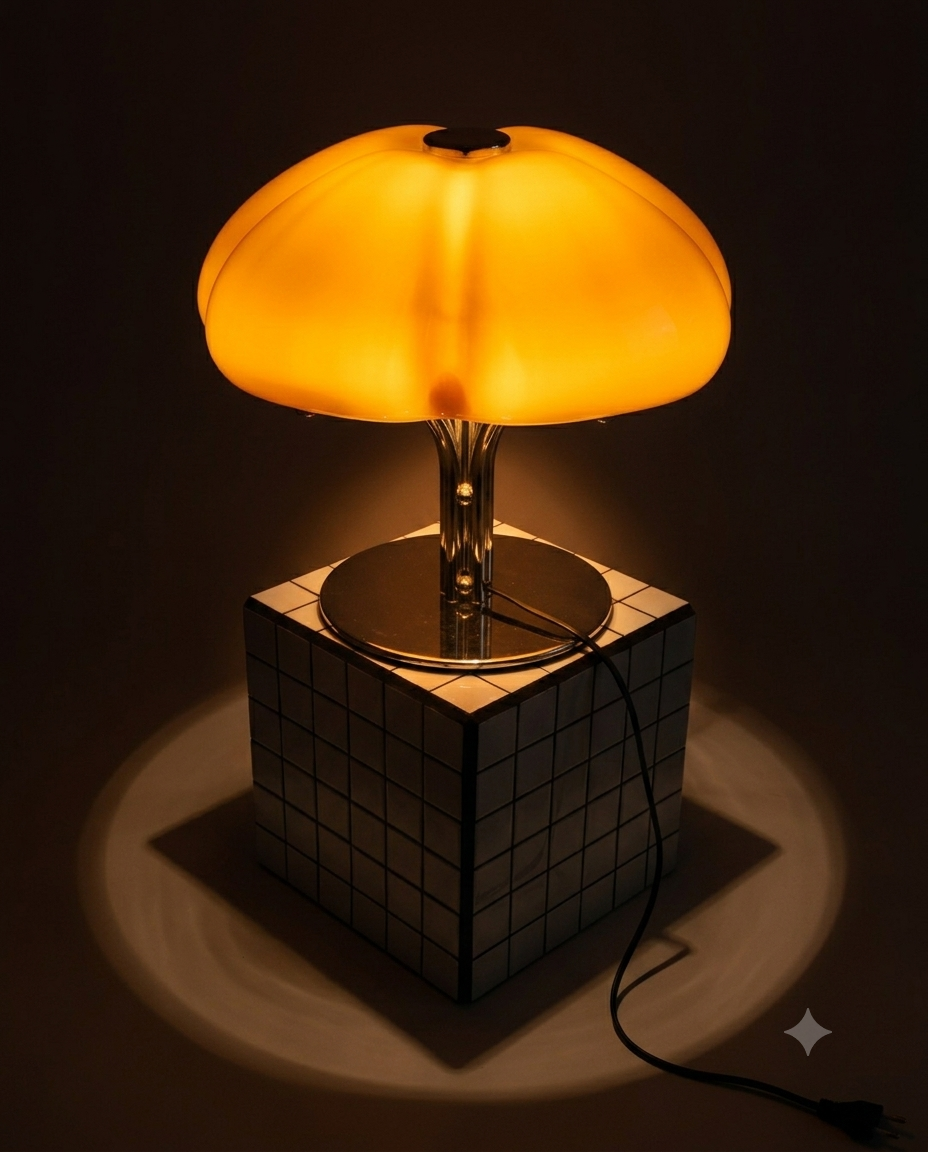 Bauhaus Kürbis Lampe