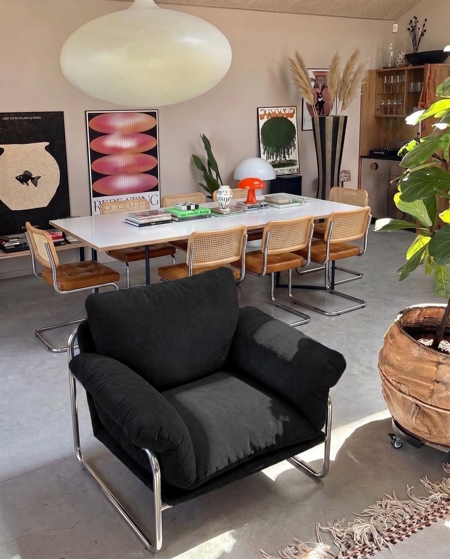 Mid Century Retro Tango Seater