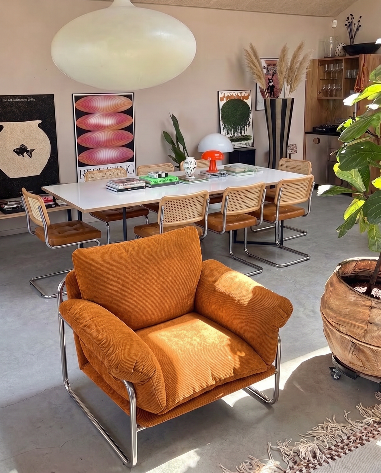 Mid Century Retro Tango Seater