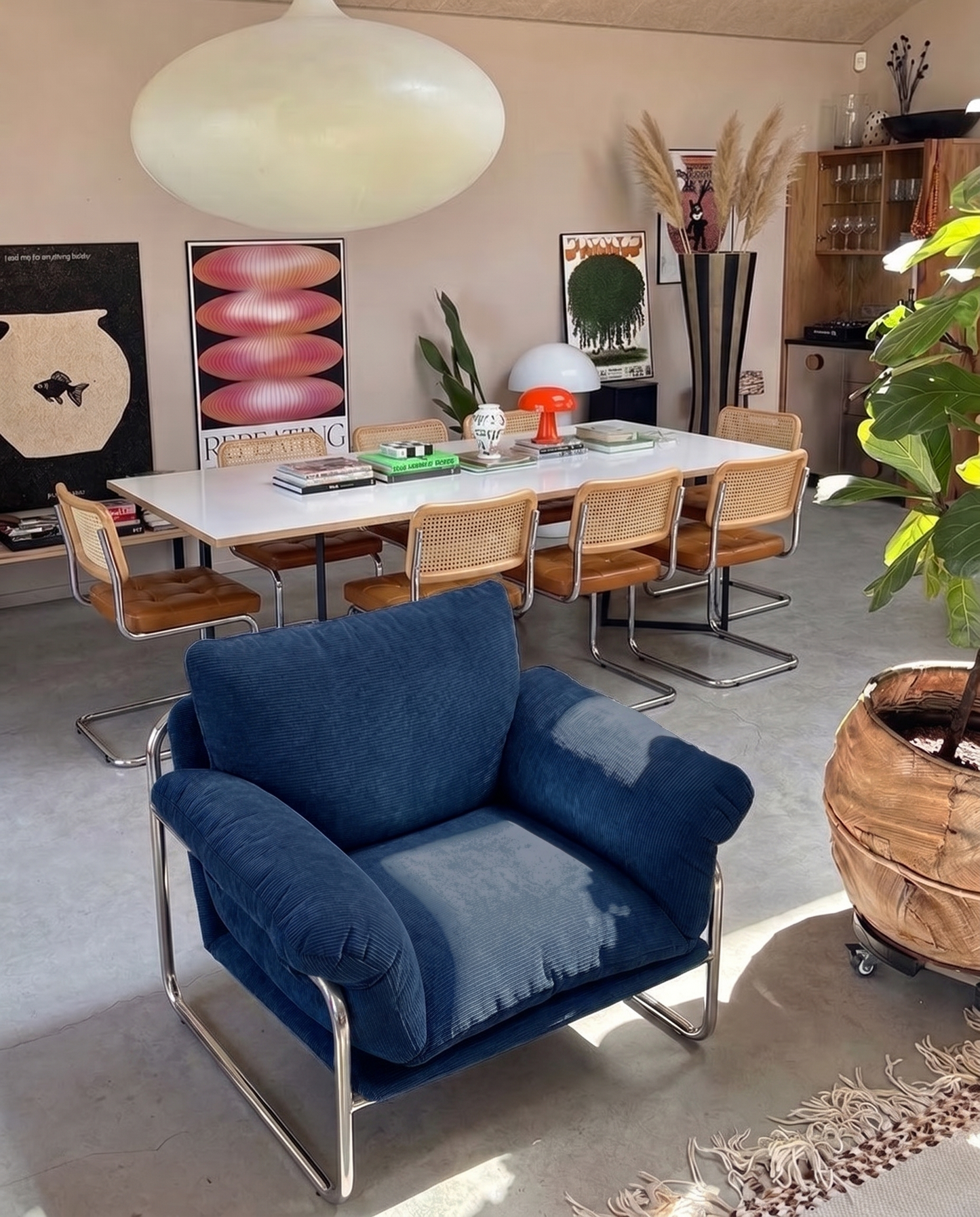 Mid Century Retro Tango Seater