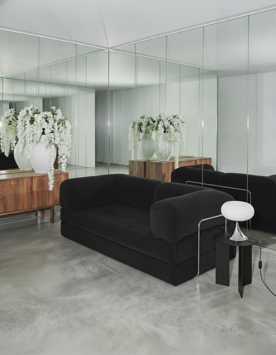 Retro Modulares -Schlaf/Lounge Sofa