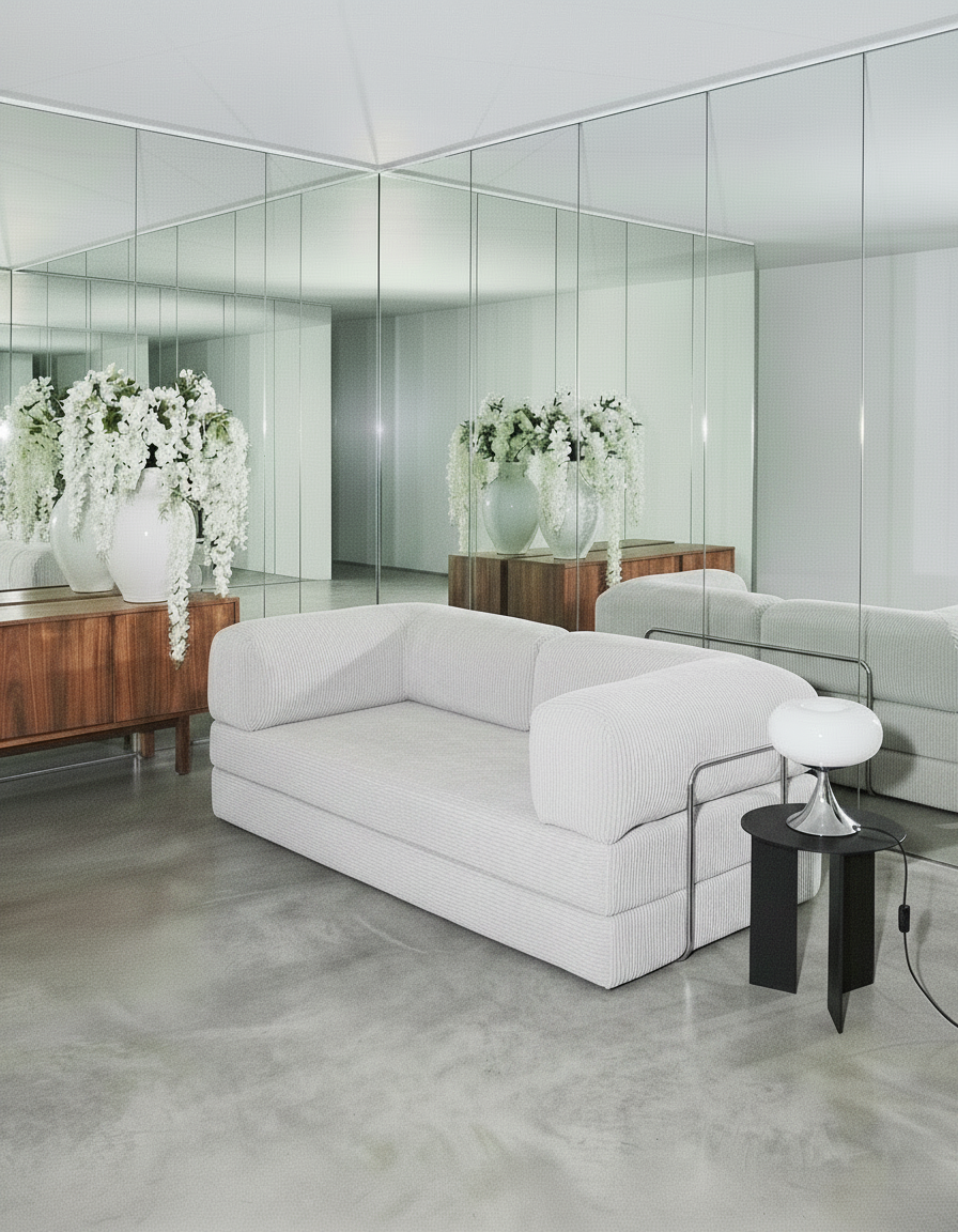 Retro Modulares -Schlaf/Lounge Sofa